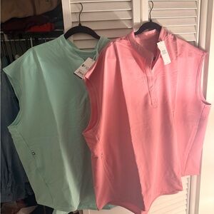 Figs Women's Rafaela Oversized scrub tops NWT never worn in Mariner & Chalk Pink